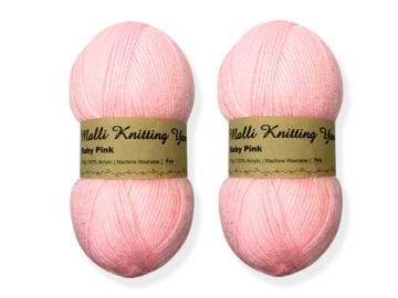 AussieSuperStore Haberdashery Supplies Knitting Baby Pink Yarn Knitting Baby Pink Yarn | Knitting Wool | Yarn 9320760220199 SEW 220199